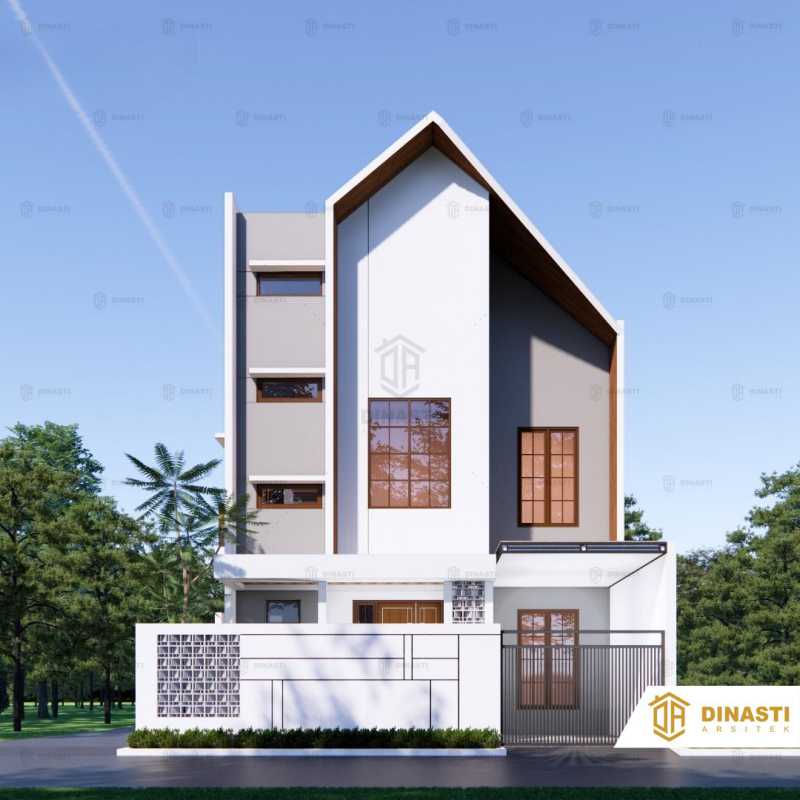 Desain Rumah 2 Lantai Ala Scandinavian
