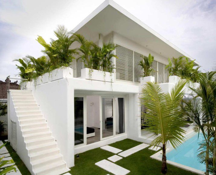 Rumah Mewah 2 Lantai Modern dengan Kolam Renang