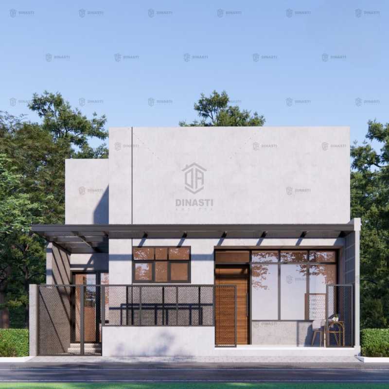 Desain Rumah 2 Lantai Bergaya Industrial