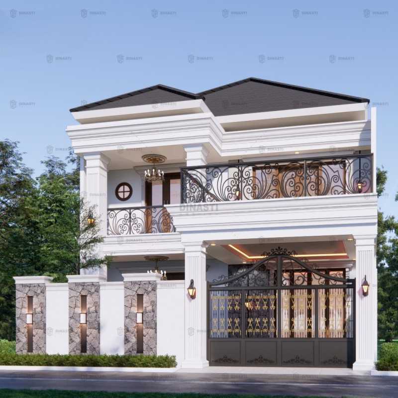 Rumah Mewah 2 Lantai Klasik Mewah