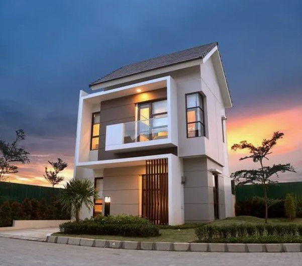 Rumah 2 Lantai Keren minimalis modern
