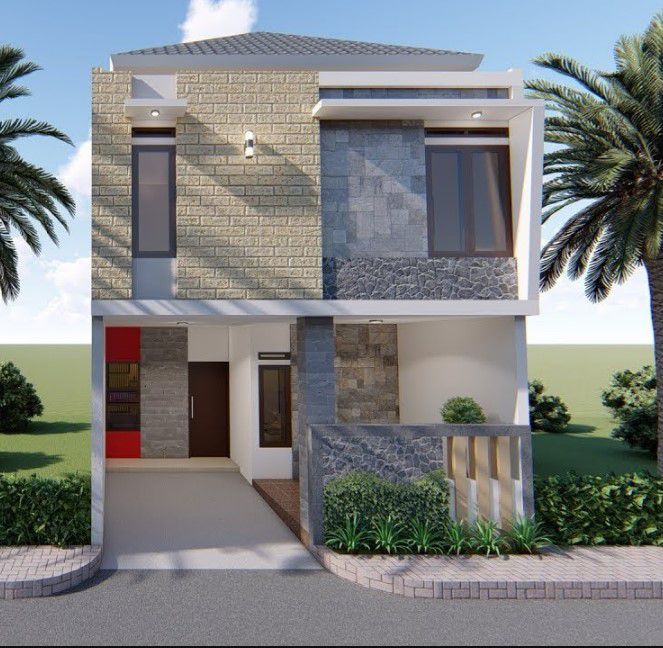 50 Juta Desain Rumah 2 Lantai Sederhana
