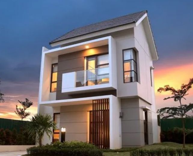 Contoh Rumah 2 Lantai Sederhana di Kampung