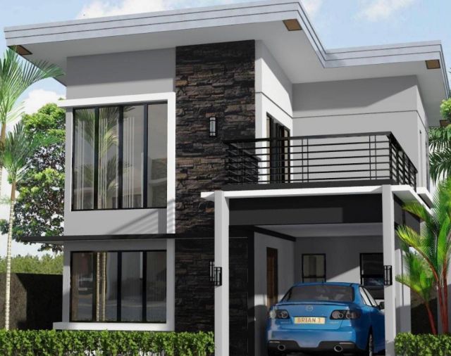 Model Rumah Dak Depan yang Modern dan Minimalis