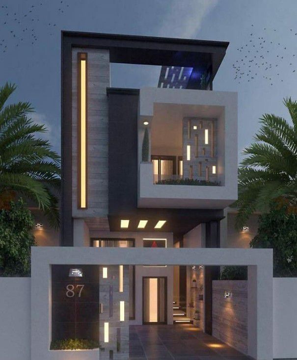 Model Rumah Minimalis 2 Lantai Tampak Depan Terbaru