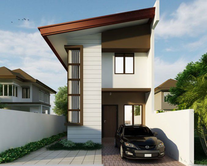 Rumah 2 Lantai Mungil Cantik