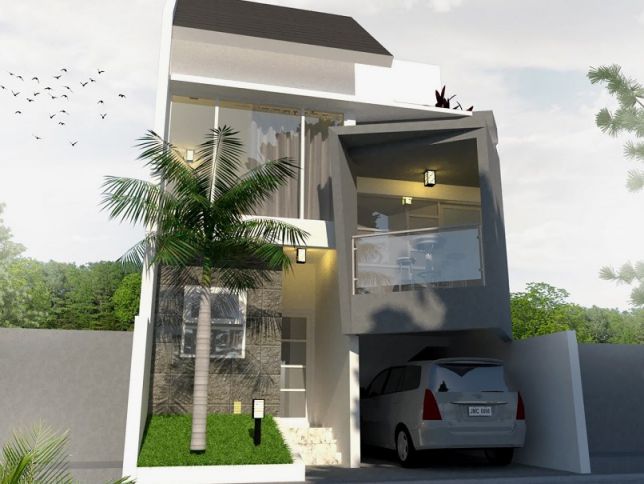 Rumah Lebar 5 Meter 2 Lantai