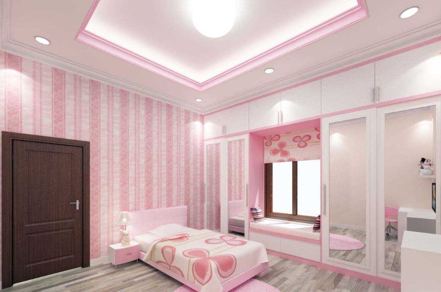 Desain Plafon Kamar Tidur Minimalis yang Membuat Ruangan Terlihat Lebih Luas