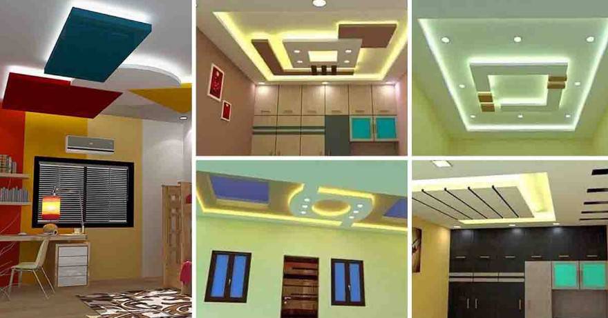 Model Plafon Kamar Tidur Minimalis Ukuran 3x3 dan 3x4