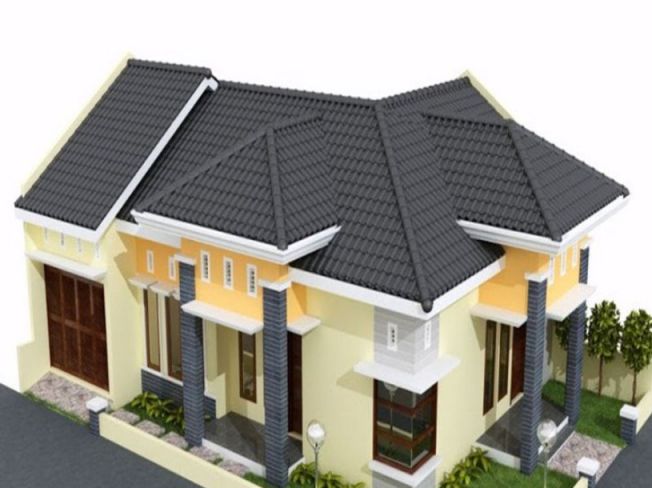 Rumah Atap Pelana Minimalis