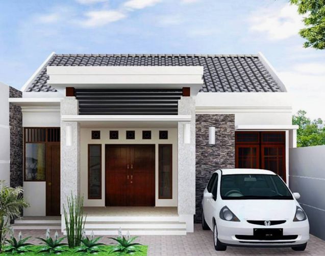 Rumah Kotak Minimalis 1 Lantai