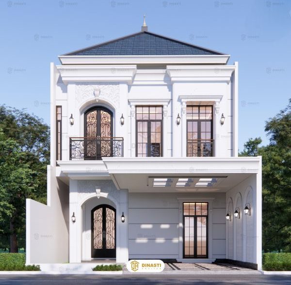 Rumah Klasik 2 Lantai Sederhana