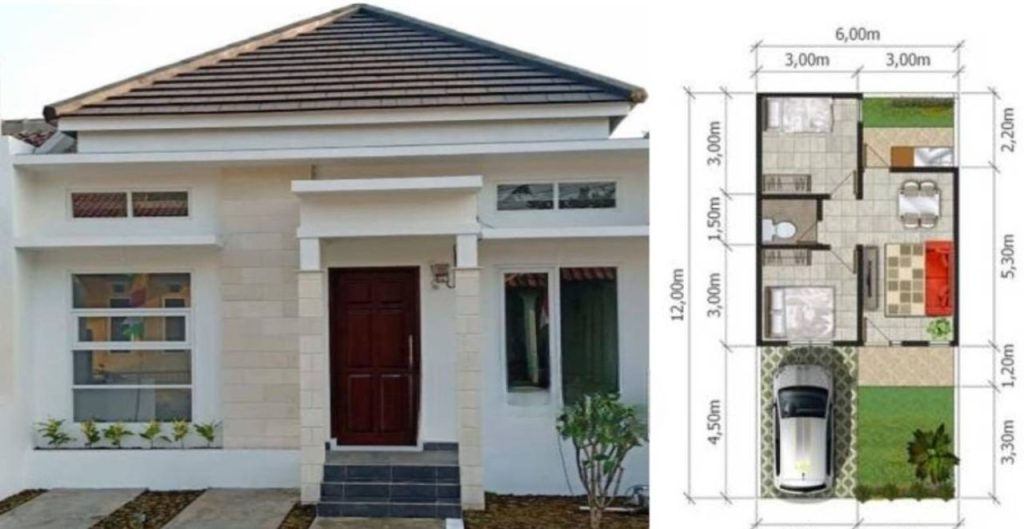 Karakteristik Rumah 6x12 Memanjang
