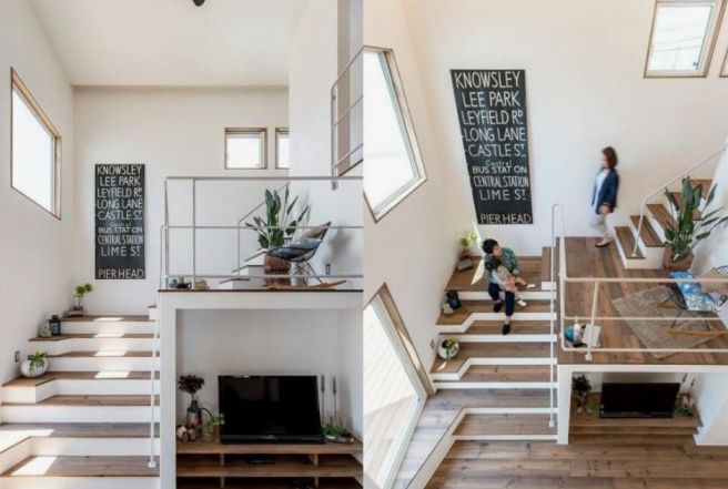 Desain Rumah Mezzanine 2 Lantai