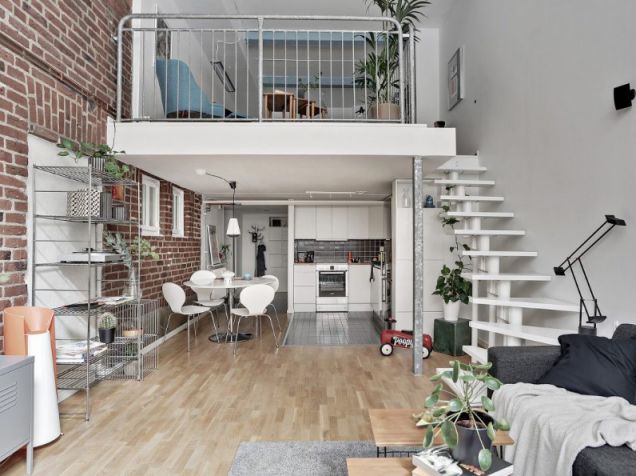 Desain Rumah Mezzanine Minimalis Modern