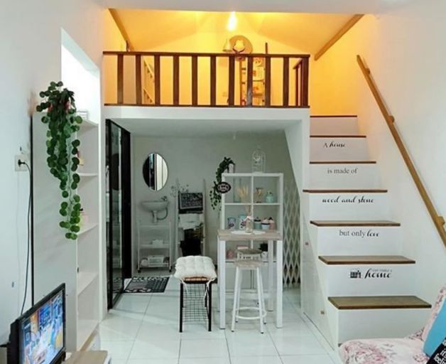 Desain Rumah Mezzanine Minimalis
