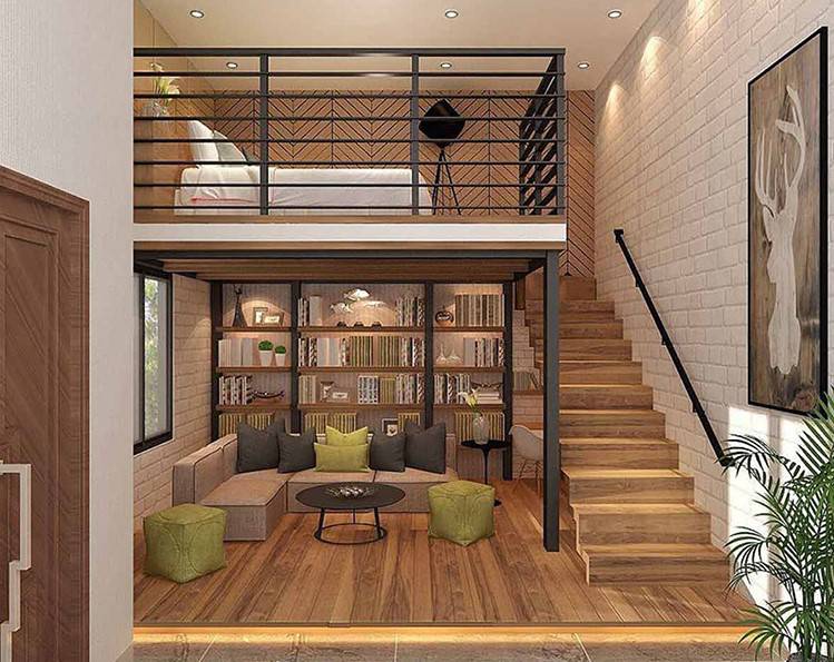 Mezzanine di Rumah Tipe 36