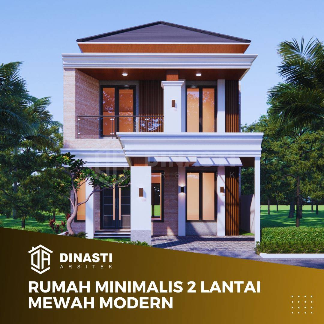 Rumah Minimalis 2 Lantai Mewah Modern