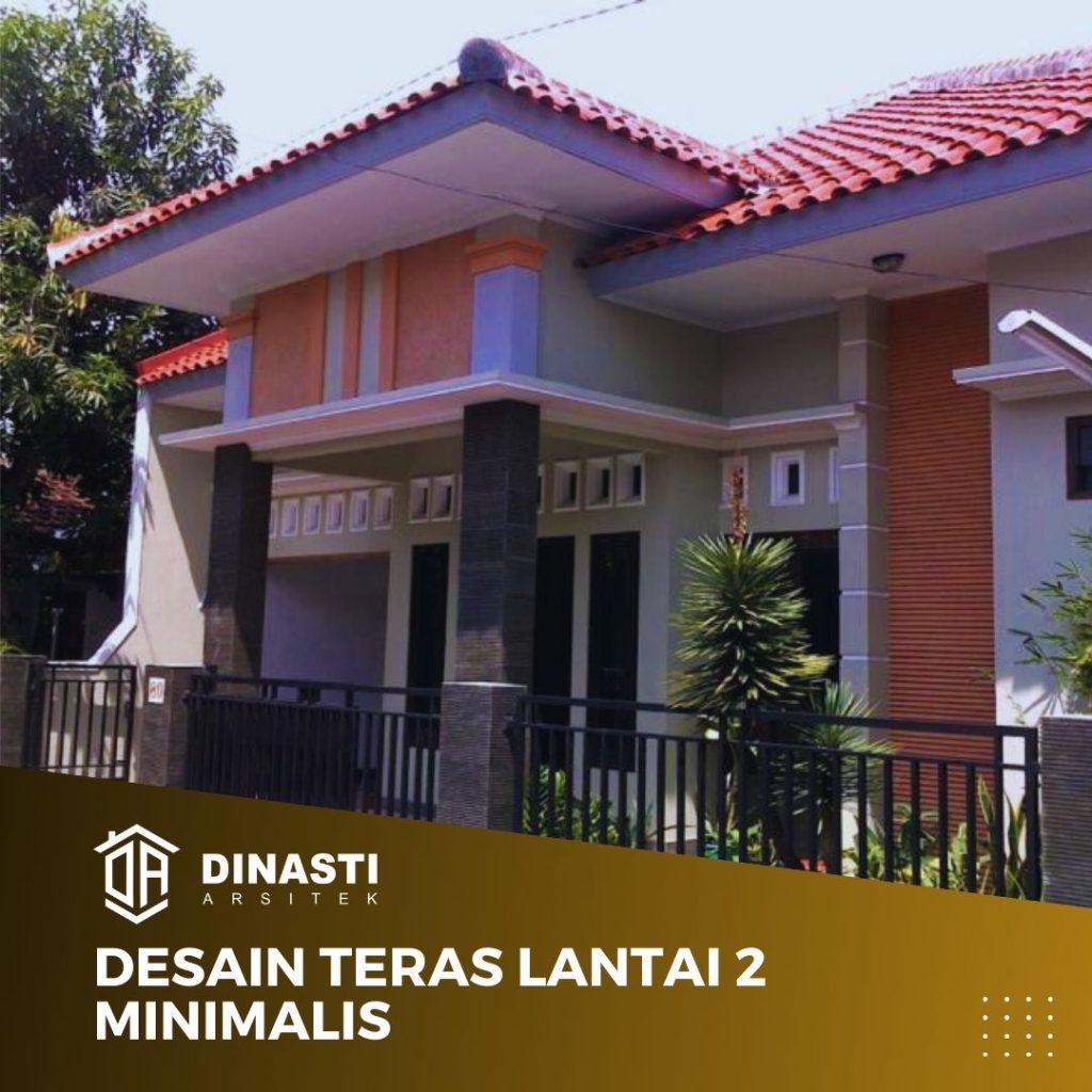 desain teras lantai 2 minimalis