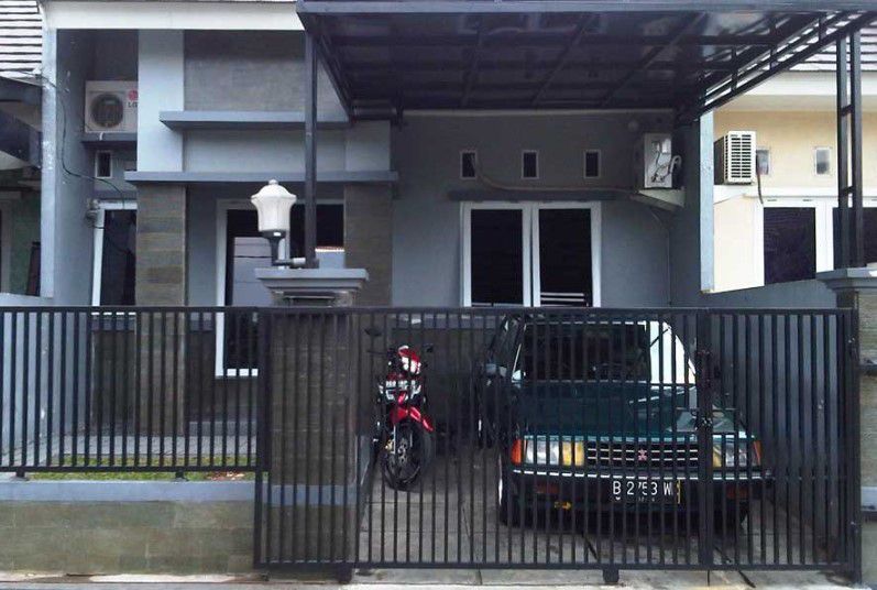 model garasi samping rumah
