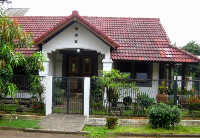 Desain Rumah Minimalis di Kampung