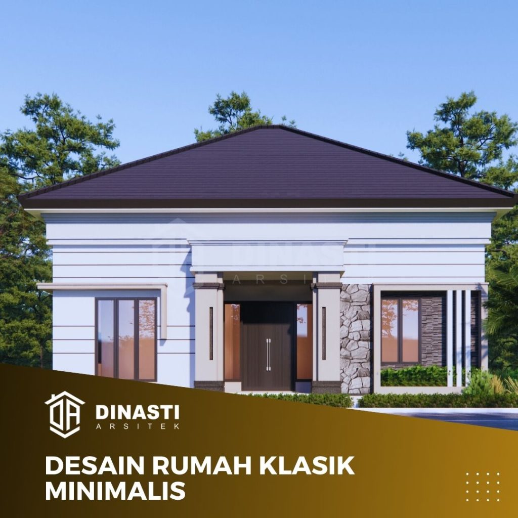 Desain Rumah Klasik Minimalis