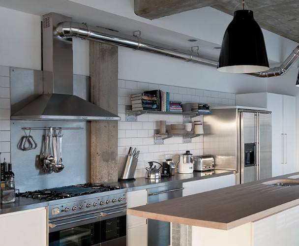 Ide Desain Dapur Industrial Kecil