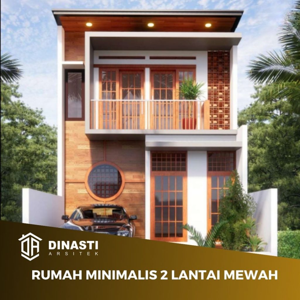 rumah minimalis 2 lantai mewah