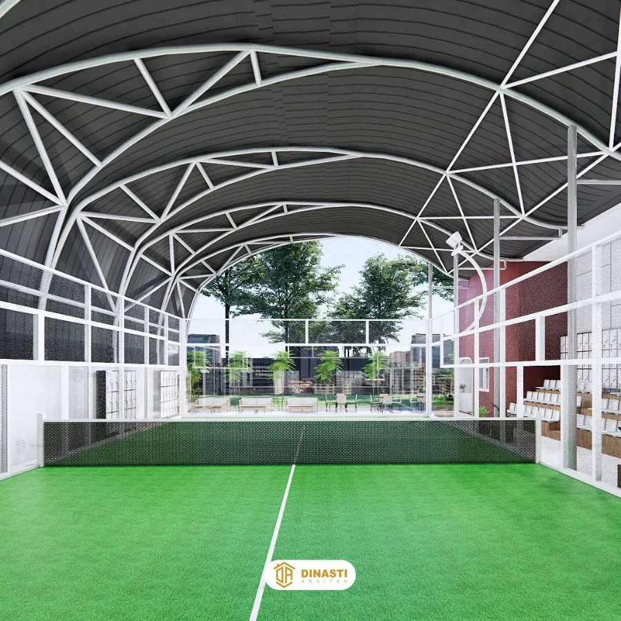 jasa desain lapangan padel